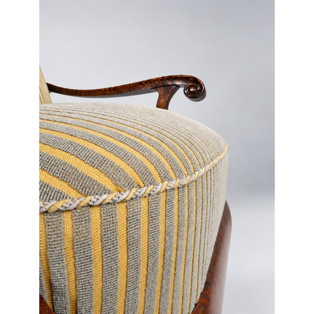 Swedish Art Deco Birch Lounge Chairs, 1930s, Set of 2 For Sale - Image 6 of 8