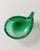 Green Green Murano Bullicante Shell Bowl For Sale - Image 8 of 16