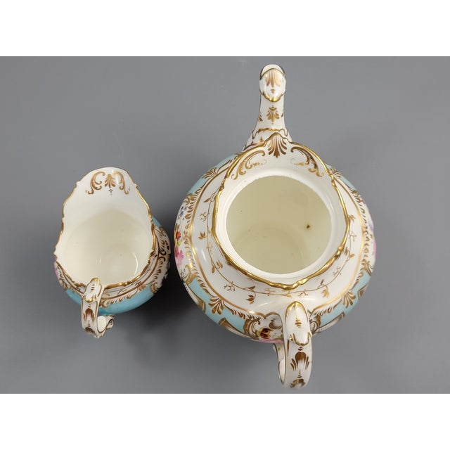 Antique Paris Tea Service, 1840, Set of 4 For Sale - Image 9 of 18