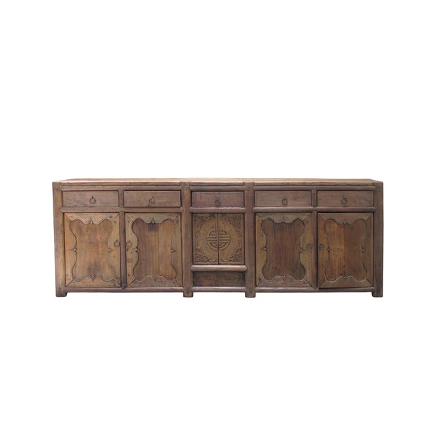 Rustic 17th Century Elm Sideboard For Sale - Image 12 of 12
