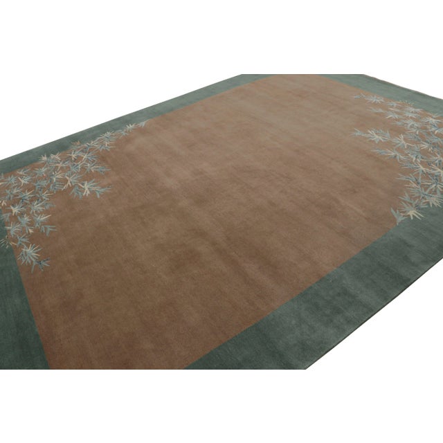 This contemporary 9x12 Chinese Art Deco rug, hand-knotted in wool, is the next great addition to Rug & Kilim’s repertoire...
