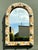 Vintage Italian Scagliola Pigmented Plaster Arched Wall Mirror For Sale - Image 10 of 12
