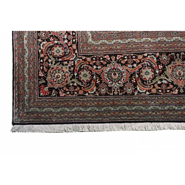 Orient Rug in Wool & Cotton For Sale - Image 10 of 14