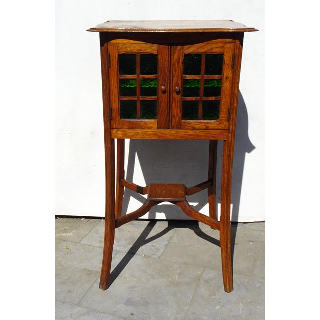 Art Nouveau Arts and Crafts Display Cabinet, 1890s For Sale - Image 18 of 18