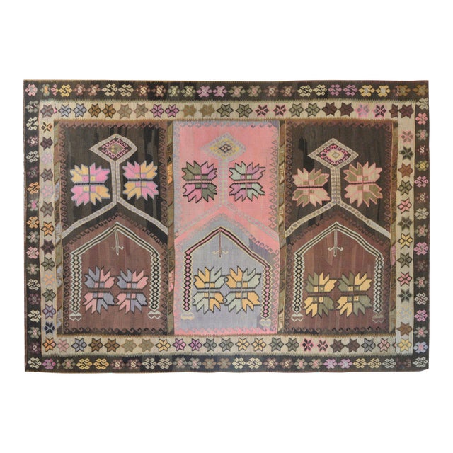 Early 20th Century Anatolian Kilim Rug For Sale