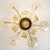 Large Venetian Chandelier in Gilded Murano Glass attributed to Barovier, 1960s For Sale - Image 10 of 18