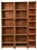 Wooden Triple Bookcase, 1940s For Sale