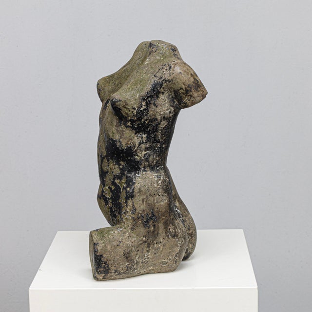 Francine Govers, Female Torso Sculpture, 1990s, Concrete For Sale - Image 3 of 9