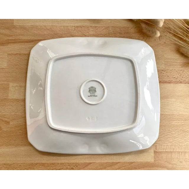 Vintage Porcelain Serving Dish For Sale - Image 4 of 7