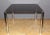 Chrome & Gray Smoked Glass Dining Table, 1970s For Sale - Image 6 of 9