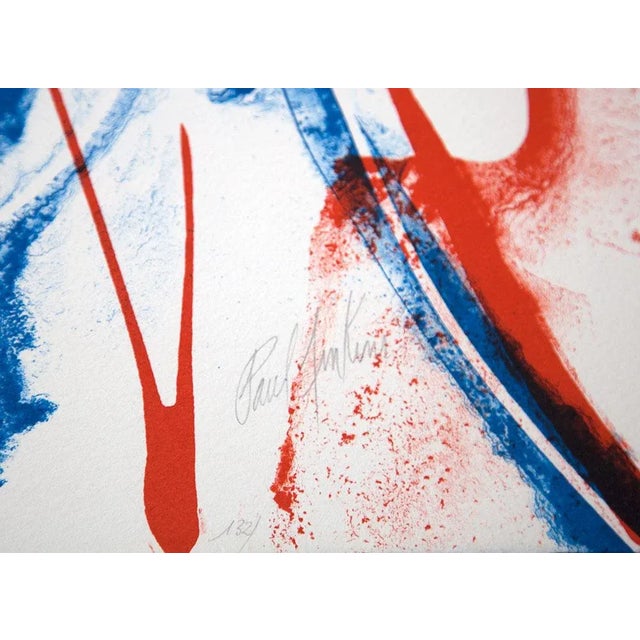 Paul Jenkins Original 1965 Mourlot Lithograph, Signed & Numbered, Vélin De Rives Paper, Custom Framed For Sale - Image 4 of 6