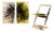Fläpps Folding Chair – Tree/Tree Yellow from Ambivalenz For Sale