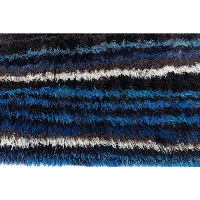 Mid-Century Modern Doris Leslie Blau Swedish Pile Rug by Ingrid Dessau For Sale - Image 3 of 10