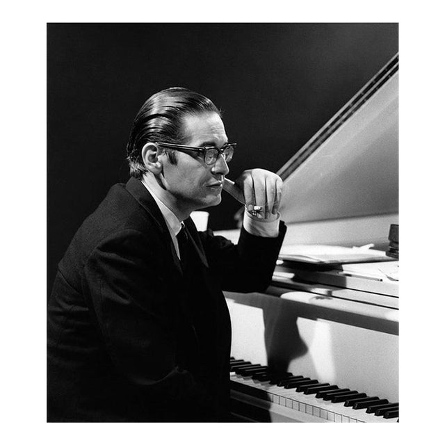 'Bill Evans on BBC Jazz 625' Unframed Archival Pigment Print For Sale
