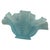 Glass Vintage Blue Opalescent Glass Ruffled Bowl by Fenton For Sale - Image 7 of 12