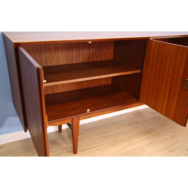 Dutch Teak Sideboard by Louis Van Teeffelen for Wébé, 1960s For Sale - Image 6 of 12