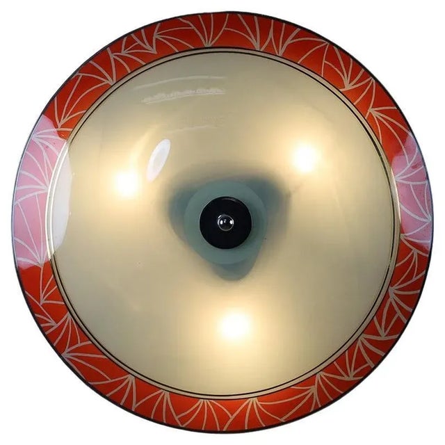 Mid-Century Brussels World Expo Wall Light in Glass, 1958 For Sale - Image 11 of 11