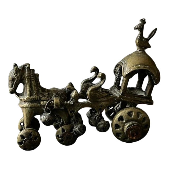 Antique Asian Bronze Metal Incense Burner For Sale