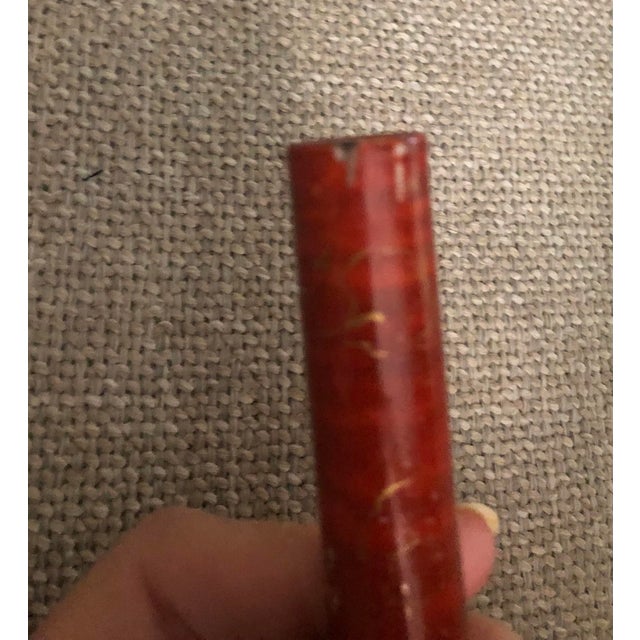 Japanese Meiji period bottle vase . Measures 7.5 tall and 9.5 diameter. Opening is .75 inches. Note there is a very small...