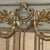 Bronze 19th Century French Louis XVI Painted and Gilded Trumeau Mirror For Sale - Image 8 of 16