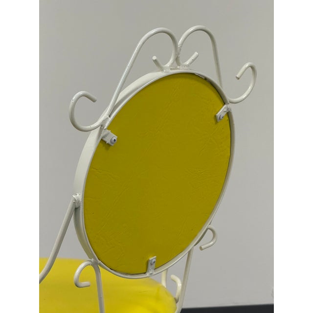 1960s Mid-Century Wrought Iron Bistro Table & Chairs by Syd Leach For Sale - Image 5 of 8