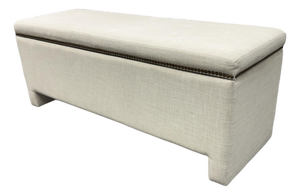 West Elm Upholstered Storage Bench