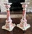 1981 Royal Crown Derby "Red Aves" Fine Bone China Candlesticks - A Pair For Sale - Image 16 of 18