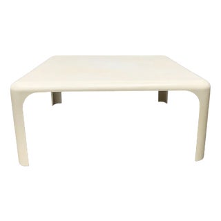 Mid-Century Italian Space Age Demetrio Coffee Lounge Table by Vico Magistretti for Artemide For Sale