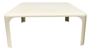 Mid-Century Italian Space Age Demetrio Coffee Lounge Table by Vico Magistretti for Artemide
