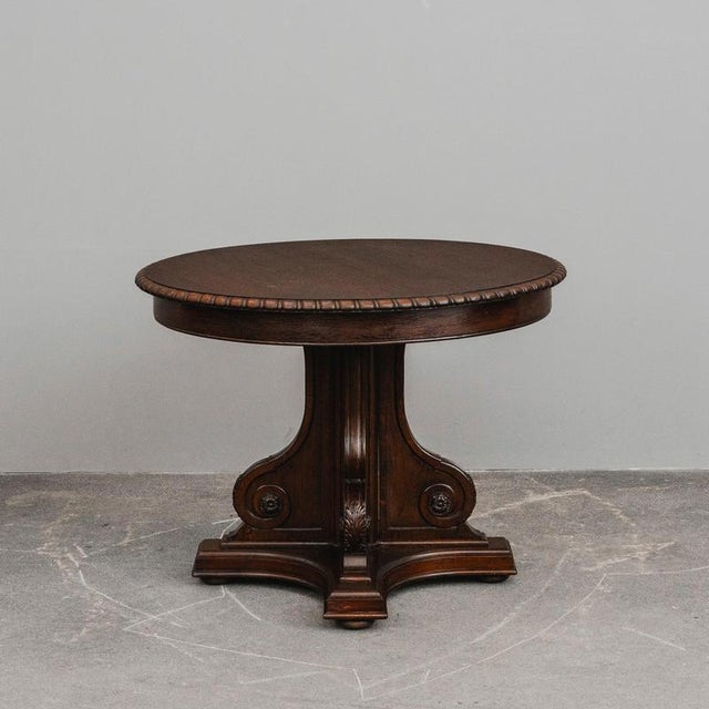 Late 19th Century Historicist Table in Oak For Sale - Image 17 of 17