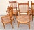 Textile 1950s Vintage Tomlinson Dining Chairs- Rush Seat Set of 4 For Sale - Image 7 of 10