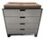 DucDuc Juno 4 Drawer Dresser Changing Table, Onyx For Sale