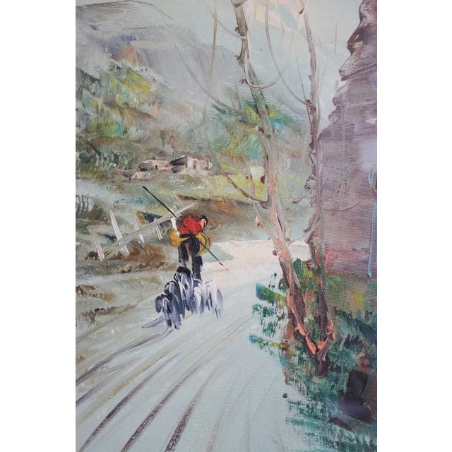 Paintings, Oil on Canvas, Moretti, 1970, Set of 3 For Sale - Image 18 of 18