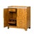 Wood Contemporary Art Deco Burl Wood Bar Cabinet For Sale - Image 7 of 12