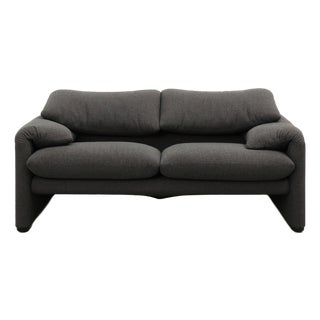 Two-Seat Sofa by Vico Magistretti for Cassina, Italy, 1990s For Sale