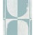 Schumacher x Backdrop The Cloisters Panel Set in Soft Blue For Sale