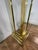 Metal 1980s Square Aluminum and Beveled Mirror Pedestal Stand For Sale - Image 7 of 8
