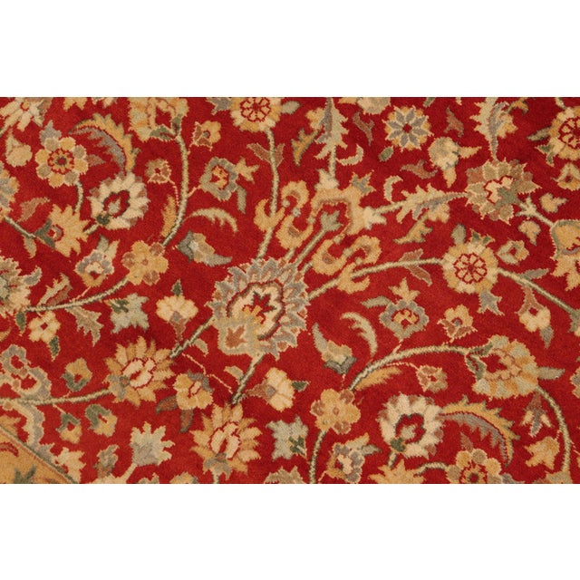 1980s Vintage Heritage Wool Rug - 10'0'' X 14'0'' For Sale In New York - Image 6 of 8