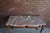 French Provincial French Marble Top Walnut Console Table For Sale - Image 3 of 7