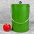 Vintage Avocado Green Ice Bucket with Lucite Handle, c. Mid 20th Century - Pairs Nicely with Many Mid-Century & Eclectic...