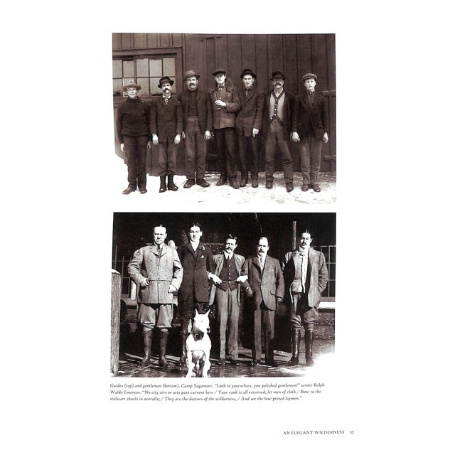 Paper "An Elegant Wilderness: Great Camps and Grand Lodges of the Adirondacks 1855-1935" 2011 Montgomery, Gladys For Sale - Image 7 of 12