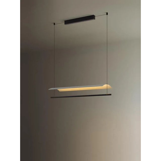 Lámina 85 pendant lamp by antoni arola dimensions: d 98.7 x w 30 x h 12.6 cm materials: metal, plastic. Available in other...