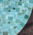 48" Handcrafted All Emerald Moroccan Mosaic Table, Squares For Sale In Orlando - Image 6 of 7