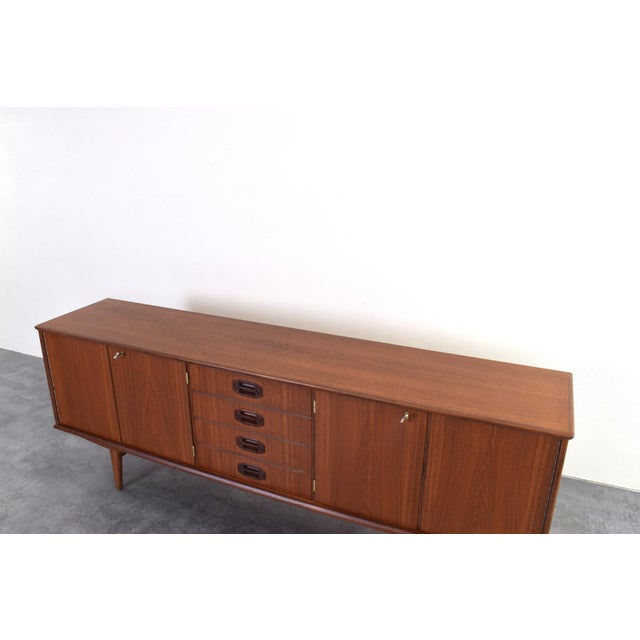 Mid-Century Modern Danish Teak Sideboard, 1960s For Sale - Image 13 of 17