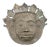19th Century Indian Bronze Tiger Bhuta Mask Metal Silver Tone South India Kerala For Sale - Image 9 of 10