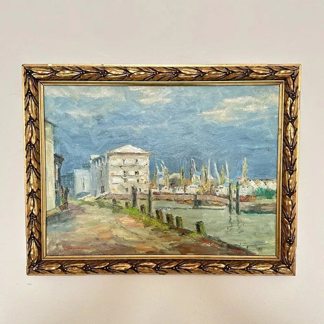 Landscape, 1990, Oil Painting, Framed For Sale - Image 10 of 10