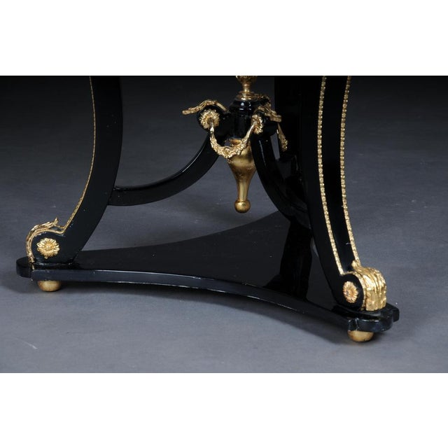 French Napoleon III Salon Side Table For Sale - Image 9 of 15