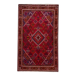 Vintage Persian Joshegan Rug, 4'3" X 7' For Sale