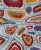 Keivan Woven Arts Turkish Tulu Rug with Bright Color Palette and Modern Abstract Design. Measures: 8'10 x 12'1. Turkish...
