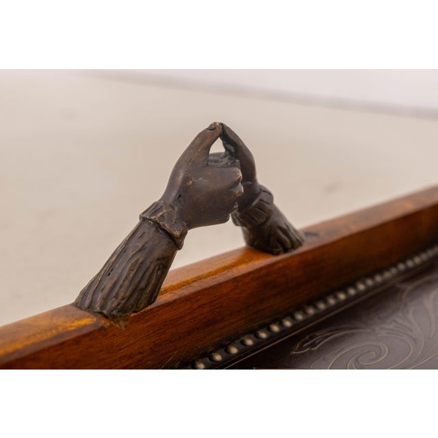 English Theodore Alexander Armory Collection Serving Tray For Sale - Image 3 of 8